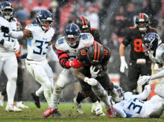 Linha Browns, jogadas de QB prejudicaram dramaticamente o desempenho de RB Quinson Judkins