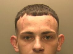 O prisioneiro Romeo, 27 anos, que teve um caso com uma enfermeira da prisão e fez sexo por telefone com o guarda, escapou da custódia com a ajuda de uma motorista de fuga