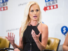 Infelizmente! Tomi Lahren agora promove moderação e decoro.