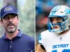 Aaron Rodgers fala mal do jogador do Detroit Lions em momento de microfone quente
