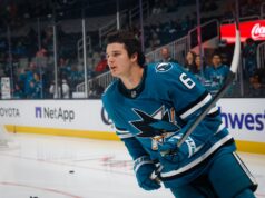 Os San Jose Sharks não vão enviar Sam Dickinson para o Campeonato Mundial Júnior