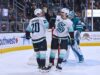 San Jose Sharks perde liderança, Ryker Evans perde para Seattle Kraken