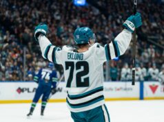 San Jose Sharks Vancouver Canucks A NHL é retomada após as férias de Natal