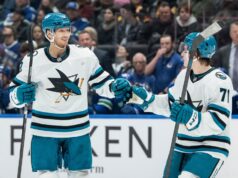 Os San Jose Sharks estão perseguindo os playoffs da NHL, entrando em uma grande quantidade de vagas nos playoffs