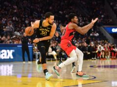 Steph Curry, grande rotatividade contra Raptors