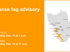 Litoral da Costa do Golfo sob alerta de nevoeiro denso até o meio-dia de segunda-feira – Visibilidade 1/4 de milha – Mercury News