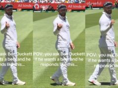 A reação de Ben Duckett depois que fã australiano oferece cerveja para ele se torna viral | Assistir | Notícias de críquete