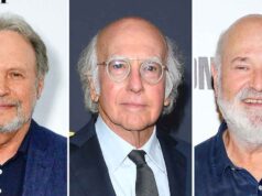 Billy Crystal e Larry David são vistos na casa de Rob Reiner após sua morte