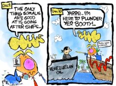 Desenho animado: saque, saque