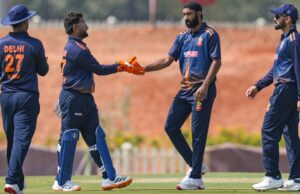 Placar de críquete ao vivo de Delhi x Saurashtra, Troféu Vijay Hazare: Não Virat Kohli no XI de Delhi, Saurashtra 264/6 em 44 overs