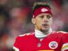 O quarterback do Chiefs, Patrick Mahomes, está fora desta temporada com uma ruptura no ligamento cruzado anterior