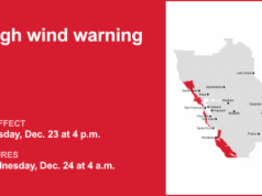 Alerta de vento forte afeta a Costa do Golfo terça e quarta-feira – Rajadas de até 65 MPH – The Mercury News