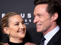 A química quente de Hugh Jackman com Kate Hudson está causando problemas em casa: relatório
