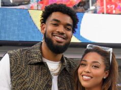Jordyn Woods e o namorado Karl-Anthony Towns estão noivos