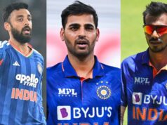 A maioria dos postigos para a Índia em um ano civil em T20Is