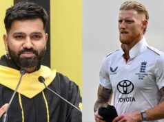 Rohit Sharma Trolls Inglaterra Depois que o time liderado por Ben Stokes perdeu as cinzas | Assistir | Notícias de críquete