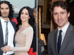 Russell Brand critica o relacionamento de Katy Perry e Justin Trudeau