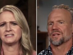 A esposa da irmã, Christine Cody, fica irritada após confissão de amor