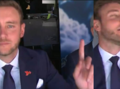 A reação de Stuart Broad quando a Inglaterra finalmente supera as cinzas A seca é ouro puro | ASSISTA | Notícias de críquete