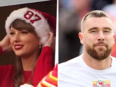 Taylor Swift compareceu ao último jogo em casa de Travis Kelce no Chiefs no Natal