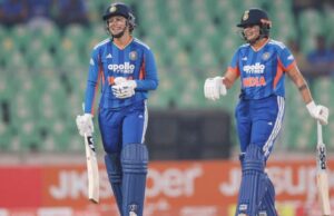Smriti Mandhana-Shafali Verma cria história e se torna a primeira dupla no T20Is feminino… | Notícias de críquete