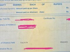 Encontrado após 30 anos: certificado de ações antigo transforma Rs 200 em Rs 1.80.000 | Notícias de negócios