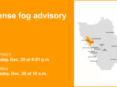 Aviso de nevoeiro denso em vigor para vales interiores do norte da Baía de Bengala até terça-feira de manhã – Visibilidade até 1/4 de milha – The Mercury News