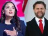O AOC prevê uma hipotética vitória eleitoral em 2028 para JD Vance