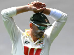O spinner lesionado Lyon é uma dúvida para o resto dos Ashes