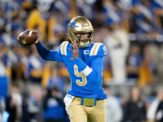 O quarterback da UCLA, Nico Iamaleava, está retornando após uma temporada estelar em 2025