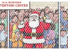 Aqui estão alguns presentes de desenhos animados do Natal passado