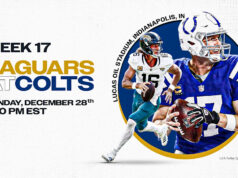 Semana 17 NFL TV Map: Colts vs. Jaguars será televisionado em sua área?