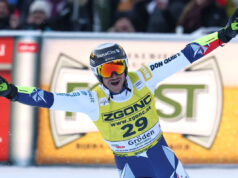 Zabistran se tornou o primeiro tcheco a vencer uma corrida da Copa do Mundo ao surpreender Odermatt em uma super vitória