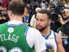 Stephen Curry, dos Warriors, deixa clara sua posição sobre a bandeira de Cooper