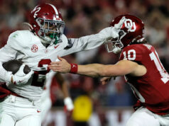 Com uma sequência inicial de 17-0, Alabama mostrou por que o mantra “difícil de matar” é mais apropriado para o Tide do que para Oklahoma.