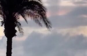 Trombas d’água enviam detritos para o céu na costa espanhola