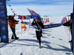 Atleta australiana torna-se a primeira mulher vencedora da Maratona de Gelo Antártica | Feed de notícias