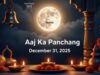 Aaj Ka Panchang, 31 de dezembro de 2025: Tithi, Vrat, Muhurat e Rahu Kaal hoje | Notícias de astrologia