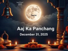 Aaj Ka Panchang, 31 de dezembro de 2025: Tithi, Vrat, Muhurat e Rahu Kaal hoje | Notícias de astrologia