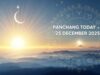 Aaj Ka Panchang, 25 de dezembro de 2025: Tithi, Vrat, Muhurat e Rahu Kaal hoje | Notícias de astrologia