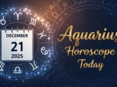 Horóscopo de Aquário hoje, 21 de dezembro de 2025 | Notícias de astrologia