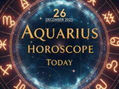 Horóscopo de Aquário hoje, 26 de dezembro de 2025 | Notícias de astrologia