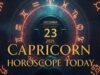 Horóscopo de Capricórnio hoje, 23 de dezembro de 2025 | Notícias de astrologia