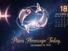 Horóscopo de Peixes hoje, 18 de dezembro de 2025 | Notícias de astrologia