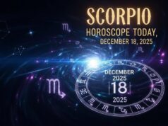 Horóscopo de Escorpião hoje, 18 de dezembro de 2025 | Notícias de astrologia