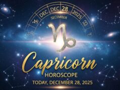 Horóscopo de Capricórnio hoje, 28 de dezembro de 2025 | Notícias do Horóscopo