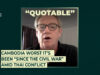 Camboja está pior “desde a guerra civil” em meio ao conflito tailandês | Disputas de fronteira
