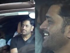 MS Dhoni é flagrado saindo da festa de aniversário de Salman Khan em Panvel | Assistir | Notícias de críquete