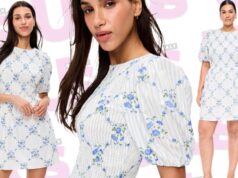 Compre o vestido Old Navy parecido com Hill House Home Nap por US $ 50