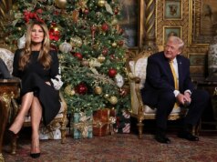 Trump e Melania Norad ligam para Papai Noel e elogiam carvão “limpo”